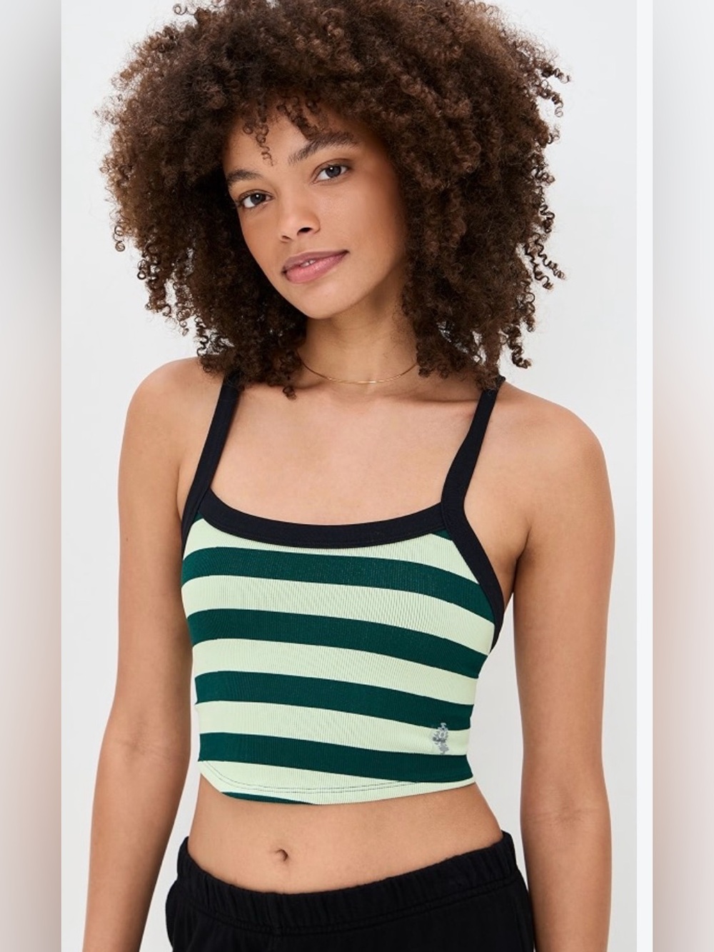 Free People Movement All Clear Striped Cami - Size XS/S - NWT